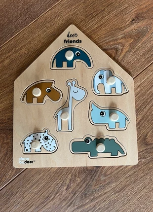 Houten puzzel, merk: Done by Deer, staat: Heel goed, maat: Universeel, € 2,00, € 2,80 inclusief Kopersbescherming