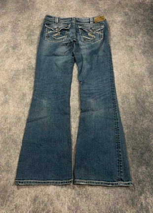 Vintage Y2K Flared Jeans Miss Me | Rock Revival Style Bootcut Flared Damen low waist, marque: Vintage Dressing, état: Très bon état, taille: M / 38 / 10, 29,99 €, 32,19 € Protection acheteurs incluse