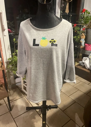 Sweat-shirt femme, marca: TEX, estado: Muito bom, tamanho: XXL / 44 / 16, €2.00, €2.80 inclui Proteção do Comprador