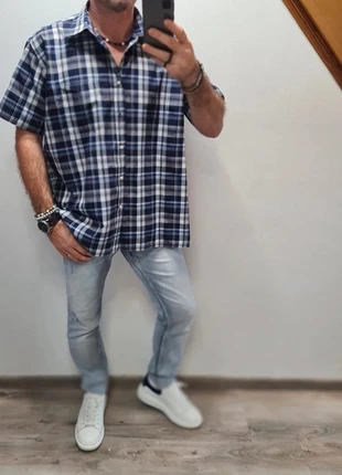 Chemise à carreau bleu Cambier Taille XL, marca: cambier, estado: Muito bom, tamanho: XL, €13.00, €14.35 inclui Proteção do Comprador Pro