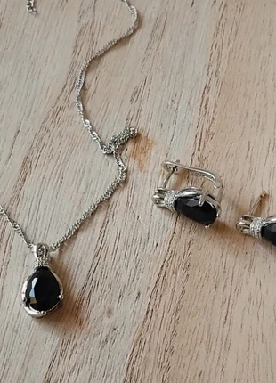 Collar con colgante y pendientes de plata de Ley 925, merk: Plata, staat: Nieuw met prijskaartje, € 11,00, € 12,25 inclusief Kopersbescherming Pro