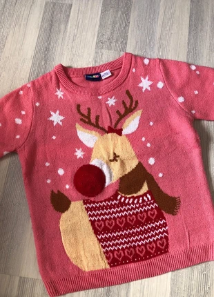 Pull de Noël, marke: Lupilu, zustand: Gut, größe: 3 Jahre / 98, 2,00 €, 2,80 € inklusive Vinted-Käuferschutz