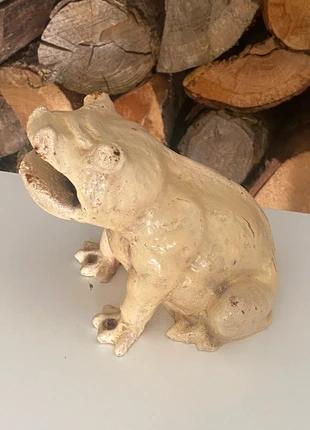 Décor grenouille en fonte, marque: ancien, état: Très bon état, 28,00 €, 30,10 € Protection acheteurs incluse