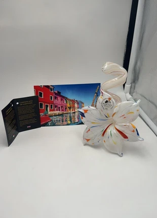 Fiore Murano portacandele, merk: Murano, staat: Nieuw met prijskaartje, € 6,99, € 8,04 inclusief Kopersbescherming Pro