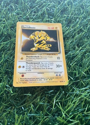 Electabuzz 20/102, brand: Pokémon, condizioni: Ottime, €4.00, €4.90 include la Protezione acquisti