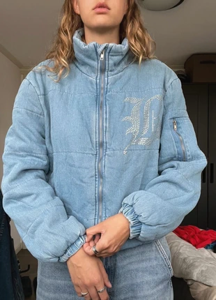 Spijker pufferjacket, merk: Fashion Nova, staat: Heel goed, maat: M / 38 / 10, € 9,99, € 11,19 inclusief Kopersbescherming