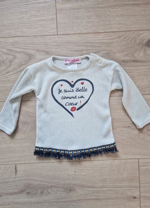 Pull fin bébé fille P'tit Môme 12 mois, marke: P'tit Môme, zustand: Gut, größe: 9-12 Monate / 74, 1,50 €, 2,28 € inklusive Vinted-Käuferschutz