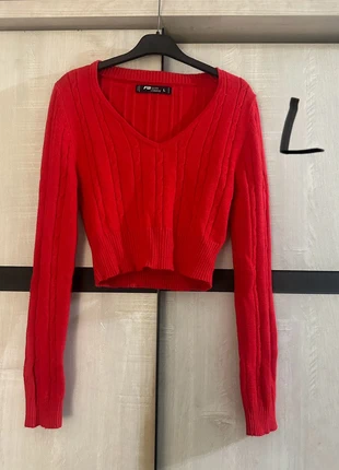 Pull court rouge New Yorker, marque: New Yorker, état: Très bon état, taille: L / 40 / 12, 4,00 €, 4,90 € Protection acheteurs incluse