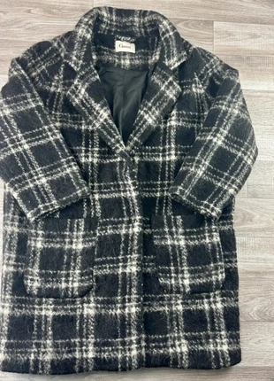 Manteau à carreaux en laine Ganni - Noir Taille S, marke: Ganni, zustand: Sehr gut, größe: S / 36 / 8, 99,00 €, 104,65 € inklusive Vinted-Käuferschutz