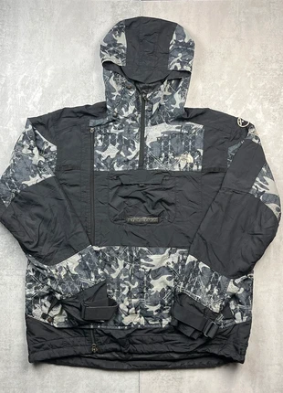 55 - Veste Anorak The North Face Steep Tech Camouflage Noir Gris Homme Taille XL, brand: The North Face, condizioni: Ottime, taglia: XL, €119.99, €126.69 include la Protezione acquisti