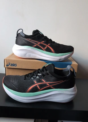 Asics Gel-Nimbus 27 Maat 43,5, merk: Asics, staat: Nieuw zonder prijskaartje, maat: 43.5, € 109,95, € 116,15 inclusief Kopersbescherming