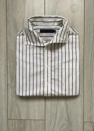 Chemise Ralph Lauren à rayures noir et blanche taille S, brand: Ralph Lauren, condition: Very good, size: S, €25.00, €26.95 includes Buyer Protection