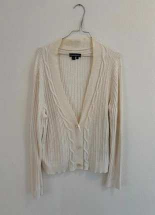 Cardigan beige torsadé – Lauren Ralph Lauren – Taille XL, brand: Ralph Lauren, condizioni: Ottime, taglia: XL / IT 46 / EU 42, €15.00, €16.45 include la Protezione acquisti Pro