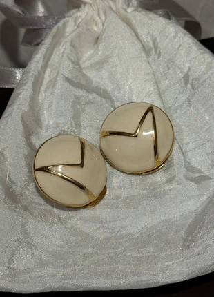 Orecchini Vintage a clip dettagli oro, marque: Vintage Chic, état: Très bon état, 12,00 €, 13,30 € Protection acheteurs incluse