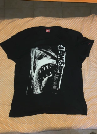 T-Shirt Maglietta Nera Squalo JAWS, brand: JAWS, condizioni: Buone, taglia: XL, €5.99, €6.99 include la Protezione acquisti