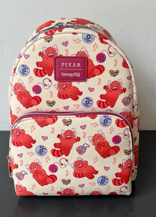 Loungefly Disney Pixar Turning Red Panda Mini Backpack, merk: Loungefly, staat: Heel goed, € 60,00, € 63,70 inclusief Kopersbescherming