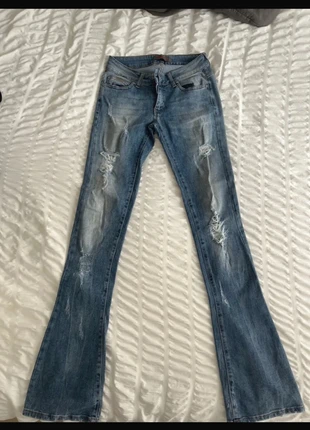 Vaqueros Sexy Woman originales vintage flare tiro medio, marca: Sexy Woman, estado: Muy bueno, tamaño: XS / 34 / 6, 35,00 €, 37,45 € Protección al comprador incluida