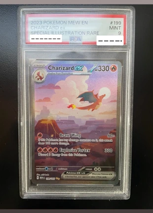 Charizard ex #199/165 – PSA 9 Mint - EN – Special Illustration Rare – Pokémon 151, marke: Pokémon, zustand: Sehr gut, 420,00 €, 441,70 € inklusive Vinted-Käuferschutz