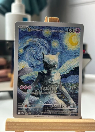 Carte Pokémon Proxy Van Gogh Mewtwo, brand: Pokémon, condition: Very good, €6.00, €7.00 includes Buyer Protection