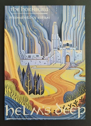 Poster Affiche 42x30cm Seigneur des anneaux Gouffre de Helm forteresse du Rohan / Helm's Deep, marke: The Lord of the Rings, zustand: Sehr gut, 7,00 €, 8,05 € inklusive Vinted-Käuferschutz