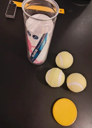Lot de 3 Balles de Tennis Neuves - Idéales Entraînement/Loisirs, marke: Decathlon, zustand: Sehr gut, größe: Einheitsgröße, 3,00 €, 3,85 € inklusive Vinted-Käuferschutz