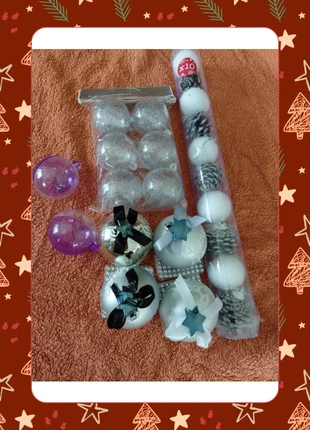 lot de boules pour le sapin - neuves - 22 pièces, marke: Noël, zustand: Neu, 3,50 €, 4,38 € beinhaltet Vinted-Käuferschutz Pro