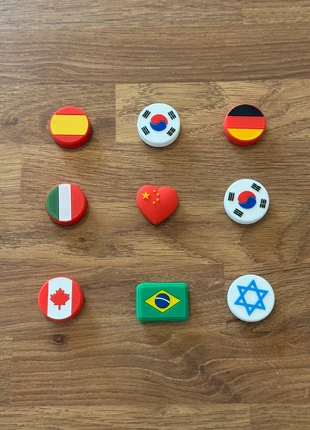 Antivibrateurs de tennis - damper - countries - 4,99€ l’unité, marque: Tennis, état: Neuf, 4,99 €, 5,94 € Protection acheteurs (Pro) incluse