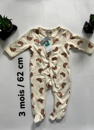 Pyjama bébé, marque: Ergee, état: Neuf avec étiquette, taille: 3-6 mois / 62 cm, 2,80 €, 3,64 € Protection acheteurs incluse