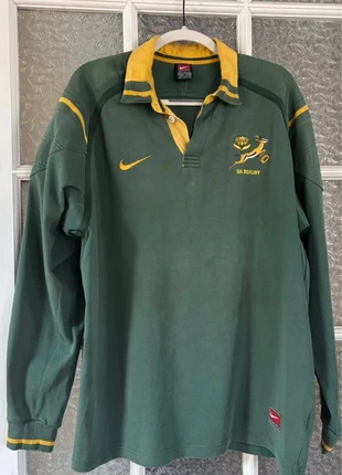 Maillot de rugby Nike vintage - Afrique du Sud 1998, brand: Nike, condition: Satisfactory, size: XL, €45.00, €47.95 includes Buyer Protection