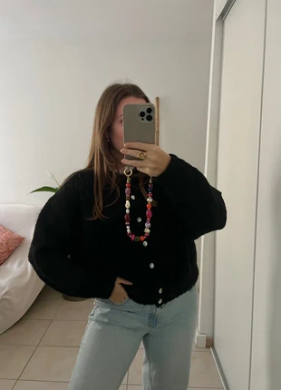 Cardigan noir, marque: Guts & Gusto, état: Bon état, taille: Taille unique, 11,00 €, 12,25 € Protection acheteurs (Pro) incluse