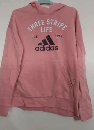 Sudadera de niña, marque: adidas, état: Satisfaisant, taille: 13 ans / 158 cm, 3,00 €, 3,85 € Protection acheteurs incluse