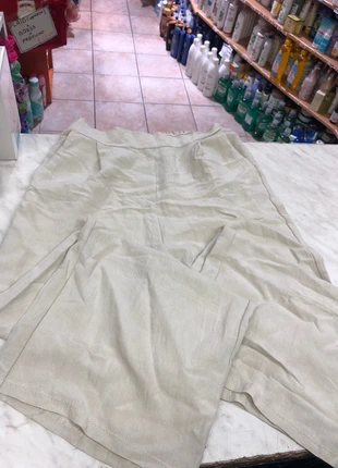 Pantaloni larghi donna taglia L beige, marque: Senza, état: Très bon état, taille: L / 40 / 12, 1,00 €, 1,75 € Protection acheteurs incluse