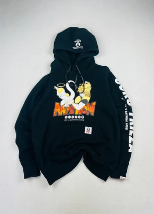 Pull Hoodie Aape Bape X Dragon Ball Coton Noir Y2K - Taille M, marke: A Bathing Ape (BAPE), zustand: Sehr gut, größe: M, 79,90 €, 84,60 € beinhaltet Vinted-Käuferschutz Pro