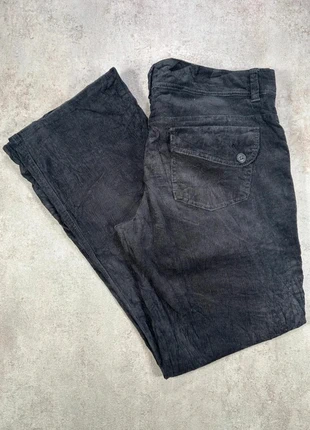 Pantalon En Velours Côtelé / Corduroy supplies noir charbon velours taille 40, marque: Vintage Dressing, état: Très bon état, taille: XXXL / 46 / 18, 6,00 €, 7,00 € Protection acheteurs (Pro) incluse