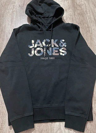Sweat à capuche noir jack and Jones taille s, marque: Jack & Jones, état: Très bon état, taille: S, 9,00 €, 10,15 € Protection acheteurs incluse