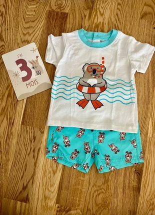 Ensemble bébé - 3 Mois Garçon, état: Neuf sans étiquette, taille: 1-3 mois / 56 cm, 5,00 €, 5,95 € Protection acheteurs incluse