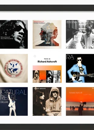 Richard Ashcroft Framed Album Art Prints with NFC Spotify Playback 🎶 #richardashcroft, brand: Richard Aschcroft, condition: New with tags, £29.99, £32.19 includes Buyer Protection