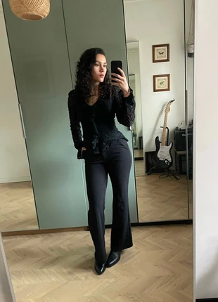 Straight leg pants, merk: H&M, staat: Heel goed, maat: XS / 34 / 6, € 5,00, € 5,95 inclusief Kopersbescherming