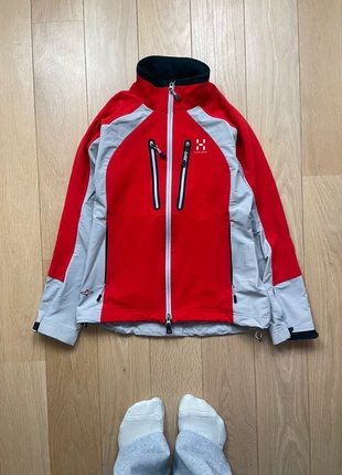 Veste Haglöfs Running Softshell Isotherme Femme Flexable Imperméable Rouge Style Gorpcore, marca: Haglöfs, estado: Bom, tamanho: S / 36 / 8, €45.00, €47.95 inclui Proteção do Comprador