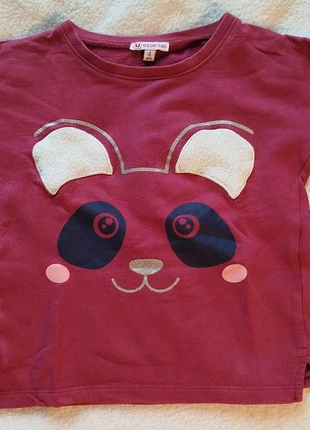 Sweat panda bordeaux 4 ans u essentiel, marque: U Essentiel, état: Très bon état, taille: 4 ans / 104 cm, 9,00 €, 10,15 € Protection acheteurs incluse