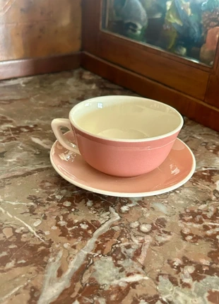 Tasse rose Villeroy & Boch porcelaine années 50 made in Germany, brand: Villeroy & Boch, condition: Very good, €12.00, €13.30 includes Buyer Protection