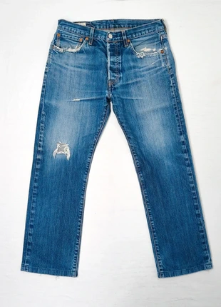 Jean Levi’s 501 Premium W31 Made in Poland Vintage usé 2000s 91 cm, brand: Levi's, condition: Good, size: W31, €23.90, €25.80 includes Buyer Protection