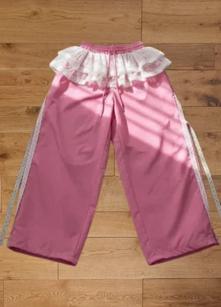 Jogging femme rose Y2K – Coupe droite, look rétro & décontracté, brand: ZS Glamour Boutique, condition: Very good, size: M / 38 / 10, €52.90, €56.25 includes Buyer Protection