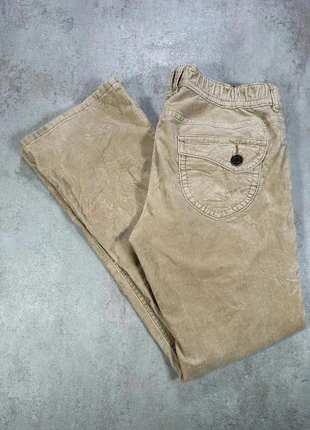 Pantalon Vintage En Velours Côtelé / Corduroy Old Navy beige droit poches coton taille 6, brand: Vintage Dressing, condition: Very good, size: 4XL / 48 / 20, €14.00, €15.40 includes Buyer Protection Pro