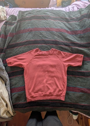 Pike Brothers short sleeve raglan sweatshirt XL red, brand: Pike Brothers, condition: Very good, size: XL, £50.00, £53.20 includes Buyer Protection