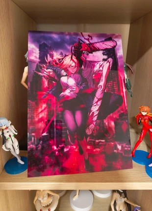 Cuadro ChainsawMan A4., marque: Tokyo, état: Neuf sans étiquette, 9,00 €, 10,15 € Protection acheteurs incluse