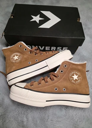 Converse CTAS Lift Hi – Clove Brown / Egret / Black/taille 40, marque: Converse, état: Neuf sans étiquette, taille: 40, 54,00 €, 57,40 € Protection acheteurs incluse