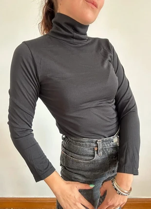 Pull Col Roulé Noir Vintage Rétro - Taille 38 M, brand: Vintage Dressing, condition: Very good, size: M / 38 / 10, €20.00, €21.70 includes Buyer Protection Pro