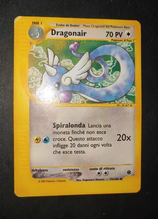 Dragonair 75/165 expedition, marque: Pokémon, état: Très bon état, 2,90 €, 3,75 € Protection acheteurs (Pro) incluse