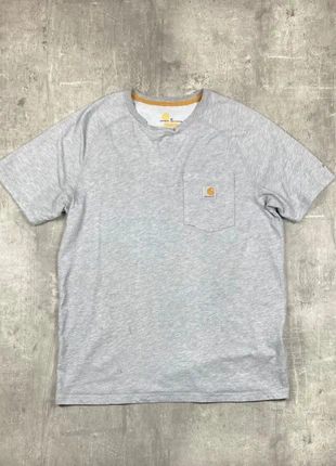 T-shirt Col Rond Carhartt Gris, marque: Carhartt, état: Bon état, taille: M, 11,99 €, 13,29 € Protection acheteurs (Pro) incluse